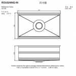 Kohler K-23651T-NJ-NA Prolific 單槽下崁式鋅盆